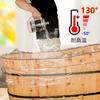 Bolsa de Baño Desechable Cubierta de Baño Engrosada Barril de Madera Barril Plegable Película de Baño para Barril de Madera Bolsa de Plástico de Gran Tamaño Hotel