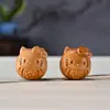 Pelota de Balonmano Auténtica de Madera de Tuyo del Taihang, Adorno Imitación Durian, Bola de Durian, Bola de Masaje para la Salud, Pelota de Fitness para Personas de Mediana Edad y Mayores