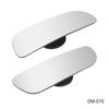 Espejo Retrovisor de Coche espejo redondo pequeño espejo retrovisor auxiliar punto ciego espejo reflectante ángulo amplio 360 grados punto ciego vidrio HD
