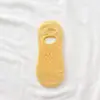 Meias de Barco de Algodão Novas para Primavera e Verão Femininas Meias Respiráveis Simples Vazadas de Malha Meias Invisíveis de Silicone Femininas