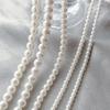 Accesorios de Joyería Hechos a Mano DIY Perlas de Concha Perforadas Perlas de Imitación de Alto Brillo Materiales para Pendientes Colgantes para Pendientes