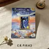 Marcador de Metal Creativo de Pintura al Óleo Vintage Etiqueta de Lectura para Estudiantes Clip para Libro Hebilla de Libro Recuerdo Regalo para Niños Premio