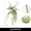 Hierba Sintética Plástica Tipo Helecho Hojas de Helecho Plantas Verdes Fondo Estilo Bosque de Interior Esquina de Plantas Decoración de Arreglo Floral
