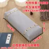 Funda de Almohada Cuadrada Almohada Funda de Almohada Cuero Almohada de Cuero Funda de Núcleo de Almohada de Cuero Sin Relleno Cremallera Única Funda de Almohada de Palacio Funda de Almohada para Columna Cervical