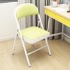 Taburete Simple con Respaldo, Silla Plegable para el Hogar, Silla de Comedor Portátil, Silla de Oficina, Silla de Conferencias, Silla de Computadora