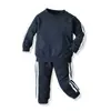 Ropa para Niños Otoño e Invierno Nuevos Productos, Conjuntos Deportivos para Niños y Niñas, Sudadera Pulóver de Forro Polar Multicolor Conjunto de Dos Piezas