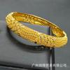 Pulsera Oro Arena para Mujer 24K India Nigeria Pulsera Nupcial Broche Venta al por Mayor Joyería Nupcial de Oriente Medio