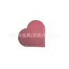 Marcador de Libro Popular de Cuero con Forma de Corazón Transfronterizo Mini Portátil Regalo Marcador con Forma de Corazón Clip para Páginas de Libro Cubierta Protectora para Esquinas de Libros