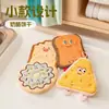 Serie de Quesos Tamaño Pequeño Toalla de Mano Cocina Baño Trapo para Colgar Pañuelo de Coral Fleece Toalla de Mano Estilo Coreano