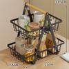 Caixa de armazenamento de mesa, mesa de jantar, prateleira de armazenamento em camadas, prateleira de armazenamento para mesa de jantar, armário de armazenamento multicamadas, caixa de armazenamento simples para lanches