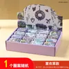Caja de Dulces Galleta Linda Mini Caja de Almacenamiento de Lata Portátil Caja de Lata de Almacenamiento con Tapa Pinza para el Cabello Pendiente Caja Pequeña de Medicamentos