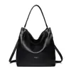 2026 Novo Estilo Bolsa para Mulheres de Meia-Idade Grande Capacidade Bolsa de Mão em Couro Macio Bolsa de Mãe Versátil Elegante Bolsa de Ombro Único Transversal