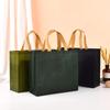 Bolsas de TNT tridimensionais com estampas, revestidas, bolsas de compras de vestuário TNT, presentes publicitários, bolsas de TNT portáteis podem ser impressas