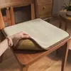 Cojín de Estilo Chino de Doble Cara Esterilla Refrigerante Cojín para Silla de Comedor Cojín para Silla de Palo de Rosa Cojín de Asiento de Esponja Espesa Cojín para Asiento de Mesa de Té