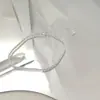 Pulsera Fragmentada de Plata Ins Niche para Mujer 2024 Nuevo Diseño de Moda Versátil Pulsera para Novia Joyería de Lujo Ligero