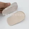 Popular Alza-Altura Interno de Silicona, Invisible Transparente Engrosado Deportivo Amortiguador de Choque Masajeador Talón Forma de U Media Plantilla