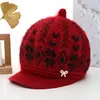 Gorros de otoño e invierno para mujer, madres de mediana edad y mayores, gorros de punto con protección para las orejas, gorros cálidos con forro de polar para abuelas