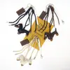 Huayang En Stock Perro Salchicha Colgante Llavero de Perro de Cuero Accesorio Versátil para Bolso Decoración de Coche Festival de Medio Otoño Pequeño Regalo