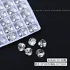 Decoraciones K9 para Uñas, Artículos Súper Brillantes Tachonados con Diamantes de Gran Venta, Forma de Huevo de Paloma Blanco Transparente Sin Base, Bolas de Diamante para Uñas Hechas a Mano al por Mayor