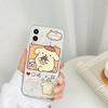 Funda para teléfono Apple 12Pro 15 con diseño de perro canela estilo japonés, resistente a caídas y con dibujos animados para iPhone 12 Pro Max XR.