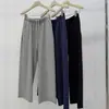 Pantalones Deportivos Cortos para Mujer de Corte Holgado con Dobladillo Deshilachado, Nuevos para Principios de Otoño, Cintura Elástica con Cordón, Corte Holgado, Pierna Recta, Versátiles y Casuales