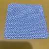 Posavasos de Color Puro Transfronterizo Posavasos Cuadrado Simple Antideslizante Impermeable Cuero PU Posavasos de Café Almohadilla de Aislamiento de Doble Cara