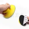 Taiyan Cepillo de Mano para Lijar en Forma de Sombrero de 5 Pulgadas, Tabla de Lijado Manual, Papel de Lija Seco, Tabla de Empuje Manual, Herramienta de Lijado para Chapa Metálica, Depilación Facial