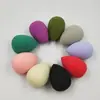 Ovo de Beleza Elástico, Sem Pó, Esponja de Maquiagem Hidrofílica de PU, Sem Látex, Personalização com Logo Colorido