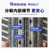 Felpudo comercial de aleación de aluminio para eliminar el polvo, tapete antideslizante para raspar el lodo para entradas de hoteles y centros comerciales, hecho a medida para proyectos, suministro directo del fabricante OEM