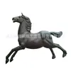 Escultura de Cobre para Paisajismo de Jardín Cuadrado Adornos Caballo Pegaso Galopando de Cobre Fundido Golondrina Pisando Adornos de Cobre Puro Fundición
