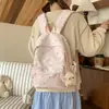 Mochilas de Aspecto Elegante para Estudiantes de Secundaria y Universidad, Mochilas Versátiles Casuales de Estilo Coreano Ins Dulce para Mujer con Gran Capacidad