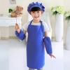 Avental infantil personalizado, avental publicitário, roupas de pintura infantil personalizadas, impressão de jardim de infância de museu de arte, logotipo personalizado