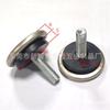 38mm-m8 protección ambiental plástico PE cubierta de pie hierro ajustable pie mueble pie plástico ajustable pie fabricantes