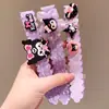 Pegatinas Lindas de Flequillo Kuromi para Niñas, Pegatinas para Cabello Roto, Diademas, Velcro para Niñas, Diademas para Niñas Pequeñas, Diademas, Accesorios para el Cabello