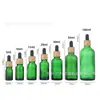 Frasco Dispenser de Óleo Essencial Espesso à Prova de Luz 10ml 30ml Frasco de Óleo Essencial com Tampa Gotadora Frasco de Vidro para Óleo Essencial Frasco Vazio Alto Padrão