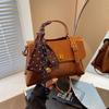 Bolsa de Mão de Luxo Transfronteiriça Feminina 2026 Inverno Bolsa de Ombro Grande Capacidade Pequena Bolsa Quadrada Bolsa Transversal para o Trabalho