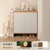 Zapatero para entrada de casa, interior, nuevo modelo 2026, diseño popular, mueble de almacenamiento de madera maciza de alta gama, montado en la pared, para el área de entrada