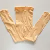 Atacado de Fábrica Primavera Verão Penas de Ganso 80D Alta Elasticidade Branco Meia-calça Infantil Meninas Profissional Furo Meia de Dança