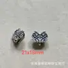 Shanxi Prata Antiga Retrô Panax Notoginseng Fivela de Prata Colar Pulseira Fivela de Peixe Fivela de Aba Seizing OT Acessórios de Joias DIY Wen Play