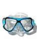 Máscara de Snorkel Profesional, Máscara de Snorkel con Lentes de Alta Definición de Vidrio Templado, Máscara de Buceo de Silicona con Pintura Electroplateada