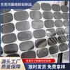Almofadas de Borracha de Silicone Redondas Antiderrapantes Absorventes de Choque Autoadesivas Almofadas de Borracha de Silicone Suporte para Celular Almofadas de Silicone