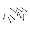 Brincos de Resina para Mulheres com Orelhas Perfuradas, Adequados para Orelhas Recém-Perfuradas, Antientupimento Plástico Invisível Transparente Brincos para Estudantes