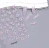 Nuevo Calcomanía para Uñas con Relieve Estéreo 5D Mariposa Flor Encaje Moño Rosa Calcomanía de Uñas de Alta Gama