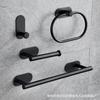 Toallero de acero inoxidable con aro para baño, barra para toallas, juego de colgante para baño, toallero, toallero para papel higiénico
