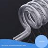 Fabricante engenhoso Tubo espiral de quartzo Processamento profundo de fumaça Fundo redondo Fundo plano Boca ardente Chanfradura Resistência a altas temperaturas e alta pressão