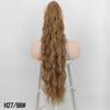 Peluca Grabber Europea y Americana para Dama Cola de Caballo Ondas de Agua Esponjosa Cabello Largo Rizado Fibra Química Cola de Caballo Alta Perm de Maíz Cola de Caballo