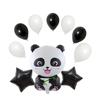 Globo de Aluminio con Forma de Cabeza de Panda Gigante Globo de Papel de Aluminio Globo Decorativo para Celebración de Banquete de Boda de los Cien Días de un Bebé