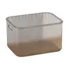 Caja de almacenamiento transparente caja de almacenamiento para juguetes y refrigerios para el hogar caja organizadora de ropa cesta de almacenamiento rectangular con tapa caja de almacenamiento