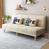 Sofá de cuero impermeable y resistente a los arañazos, plegable y de doble uso, adecuado para apartamentos de alquiler, salas de estar, tiendas, espacios pequeños, modelo popular en línea sofá cama
