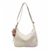2026 Bolso Tote Nuevo de Estilo Universitario de Moda Bolso Cruzado Casual Grande de Primavera Bolso Retro Maillard para Mujer